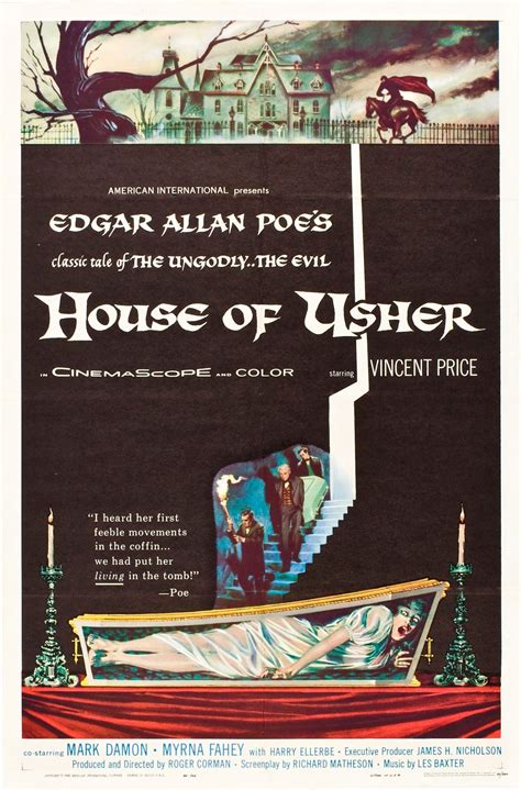 imdb fall of the house of usher|house of usher 1960 film.